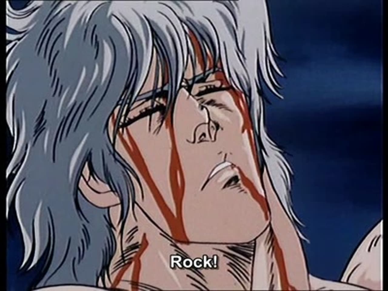 Rocks Message of Death Kenshiro Hang on to Your Friends Life