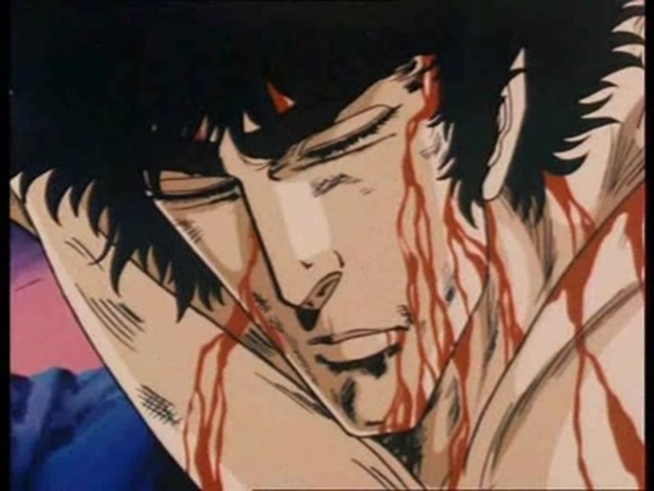 Kenshiro on the Execution Stand The Heaven has Unleashed the God of the Sea