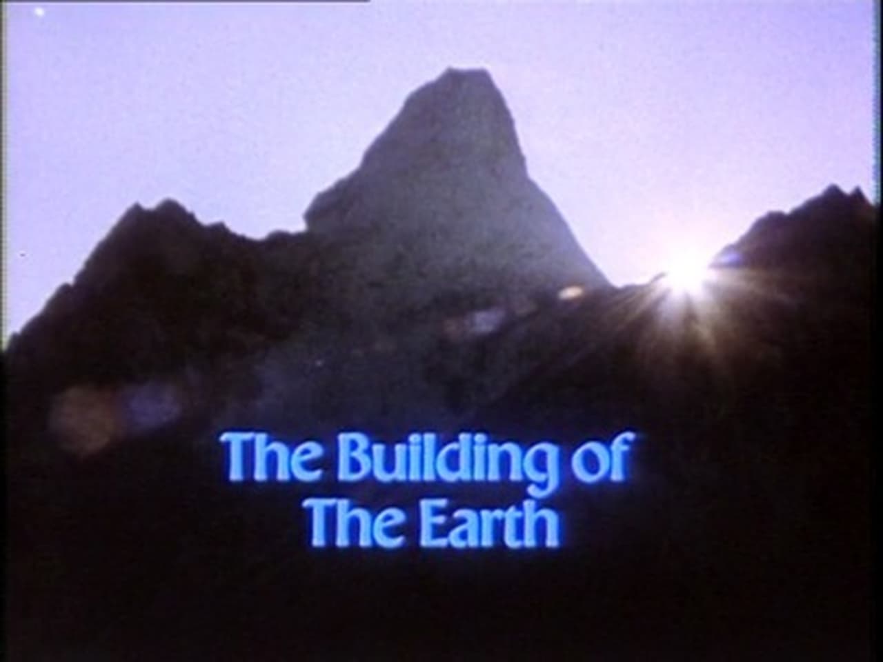 The Building of the Earth
