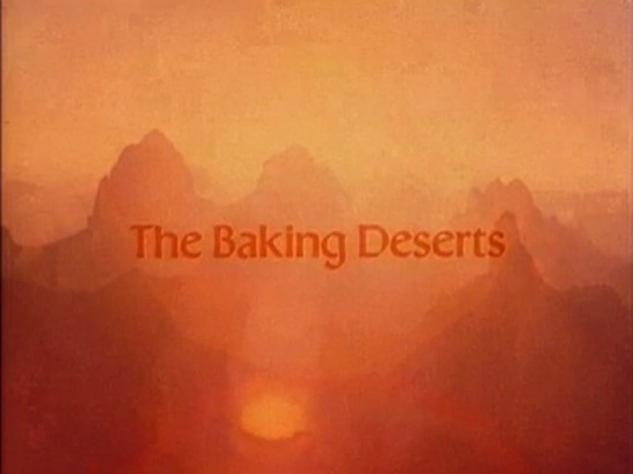 Baking Deserts