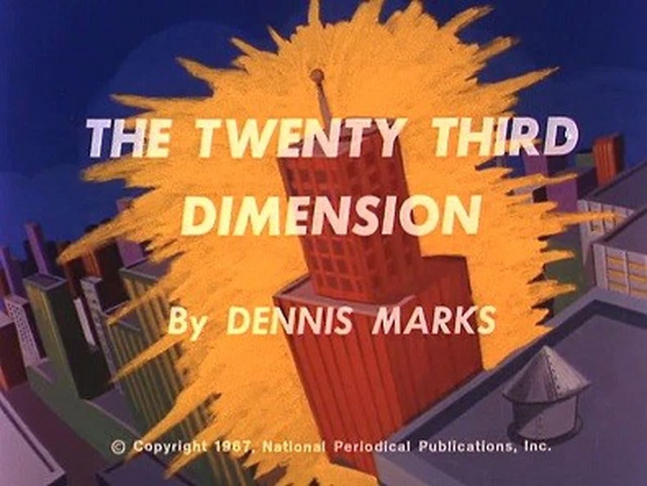 Hawkman  The Twenty Third Dimension