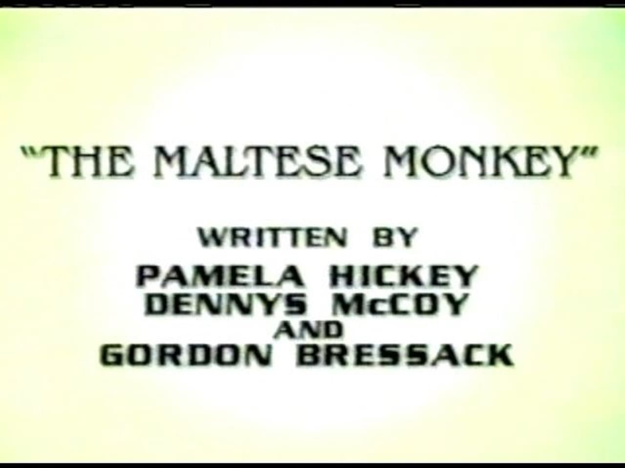The Maltese Monkey