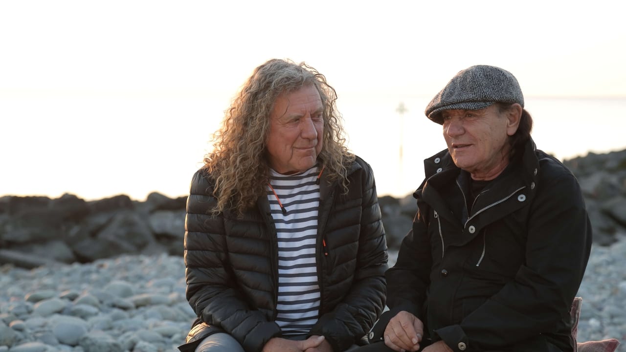 Brian Johnson and Robert Plant