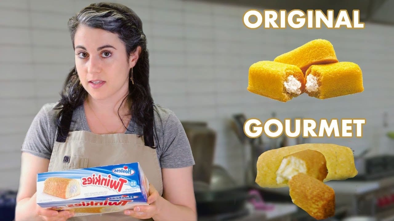Pastry Chef Attempts to Make a Gourmet Twinkie