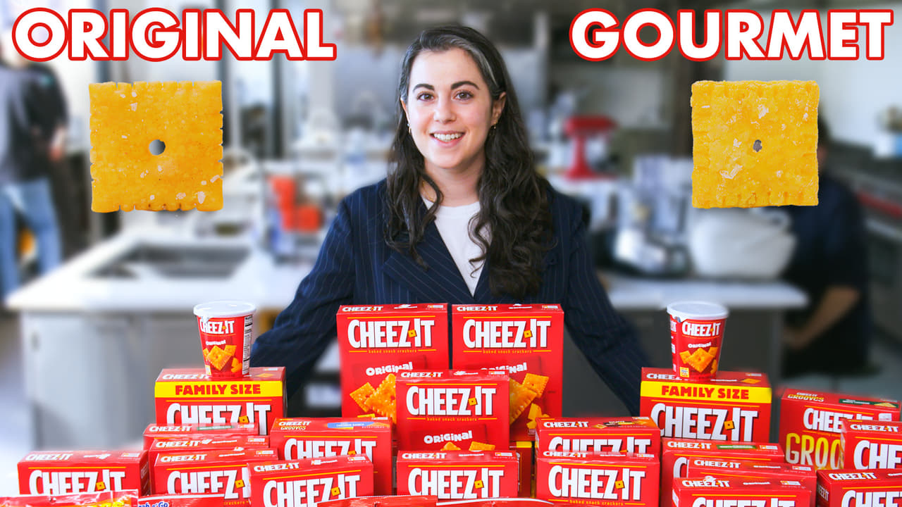 Pastry Chef Attempts to Make Gourmet CheezIts