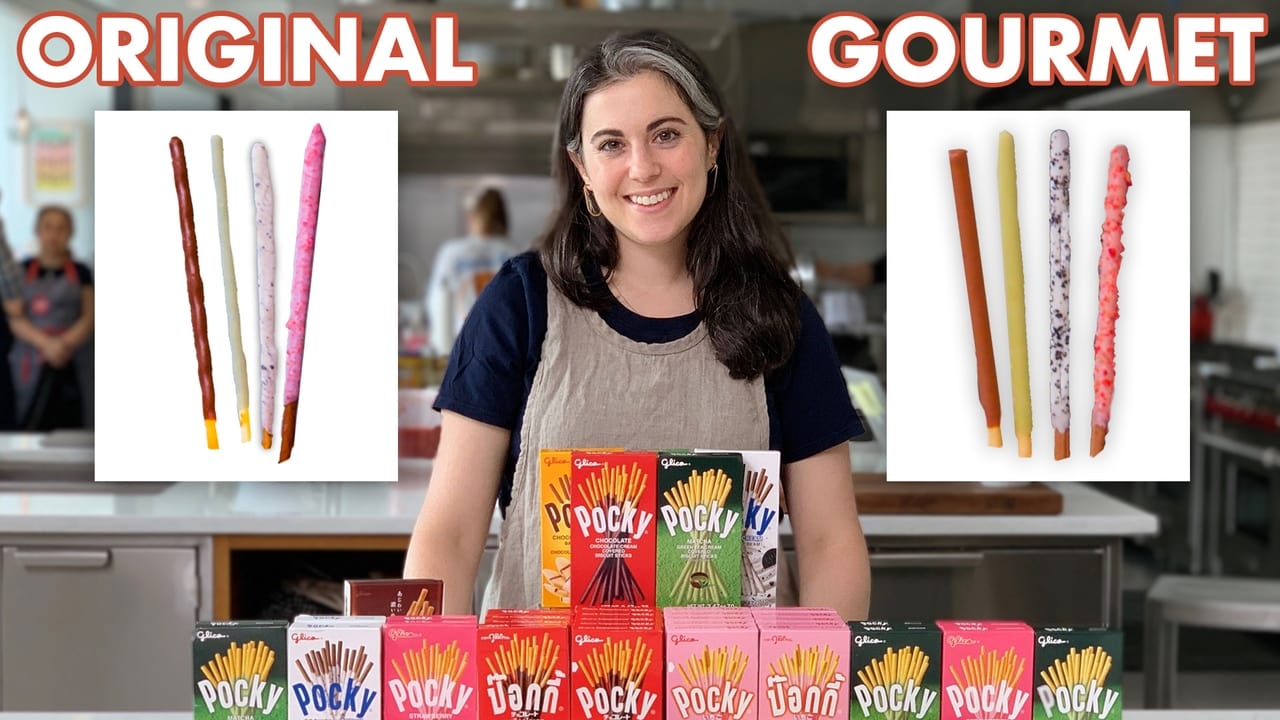 Pastry Chef Attempts to Make Gourmet Pocky