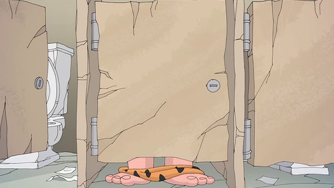 Fred Flintstone Takes a Shit