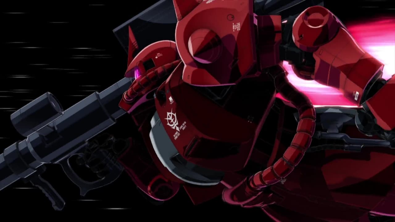 A Red Mobile Suit
