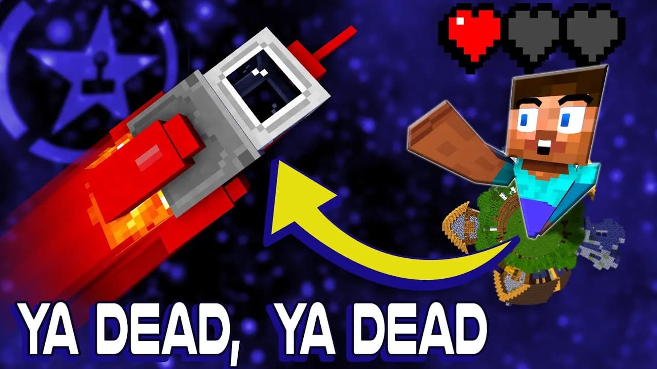 Ya Dead Ya Dead is Back  Building a Rocket in Hardcore Minecraft