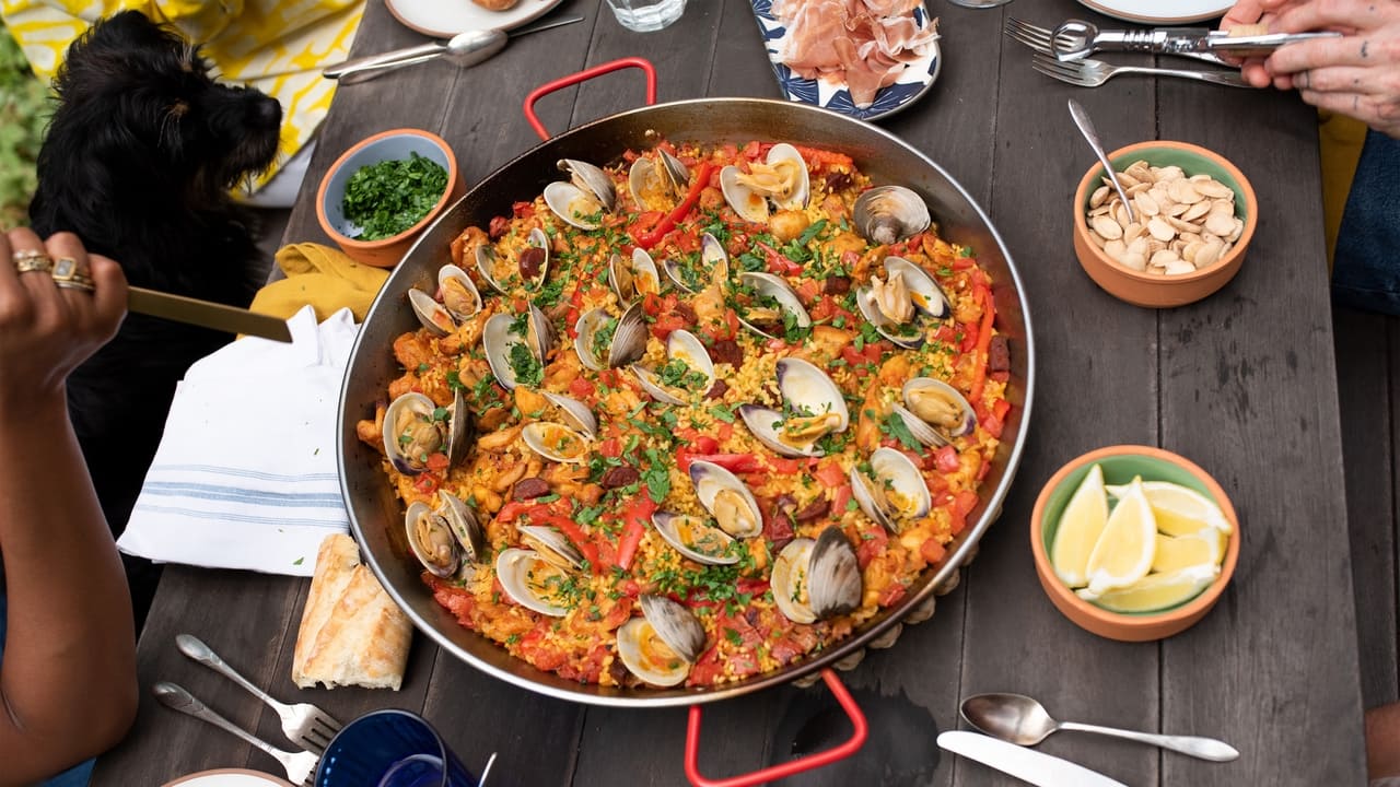 Chicken and Clam Paella