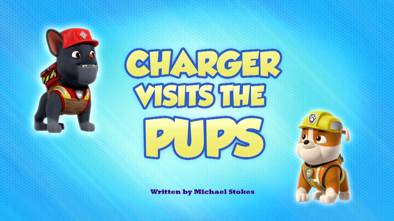 Charger Visits the Pups