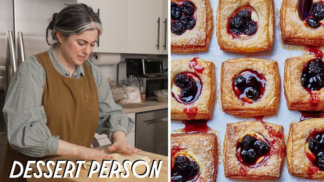 How To Make Blueberry Cream Cheese Danish With Claire Saffitz