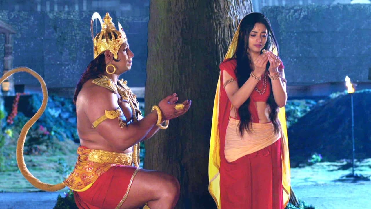 Hanuman Meets Sita