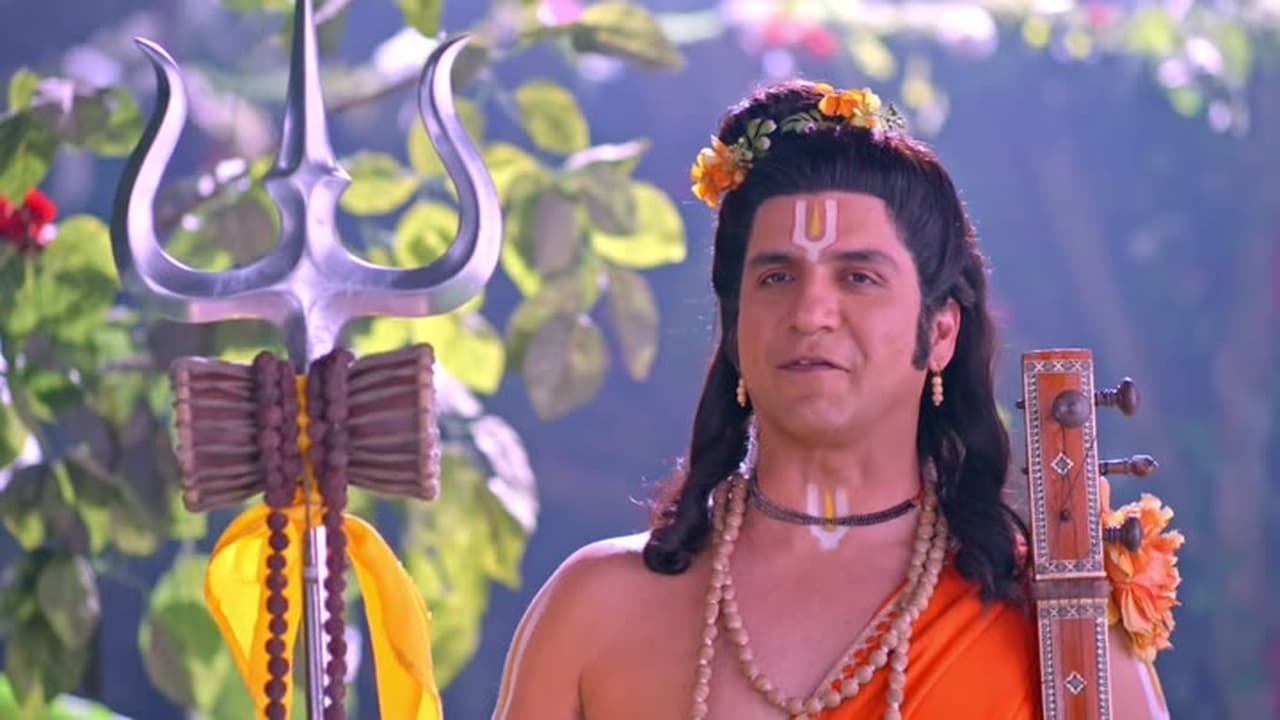 Lord Vishnu protects Parvati