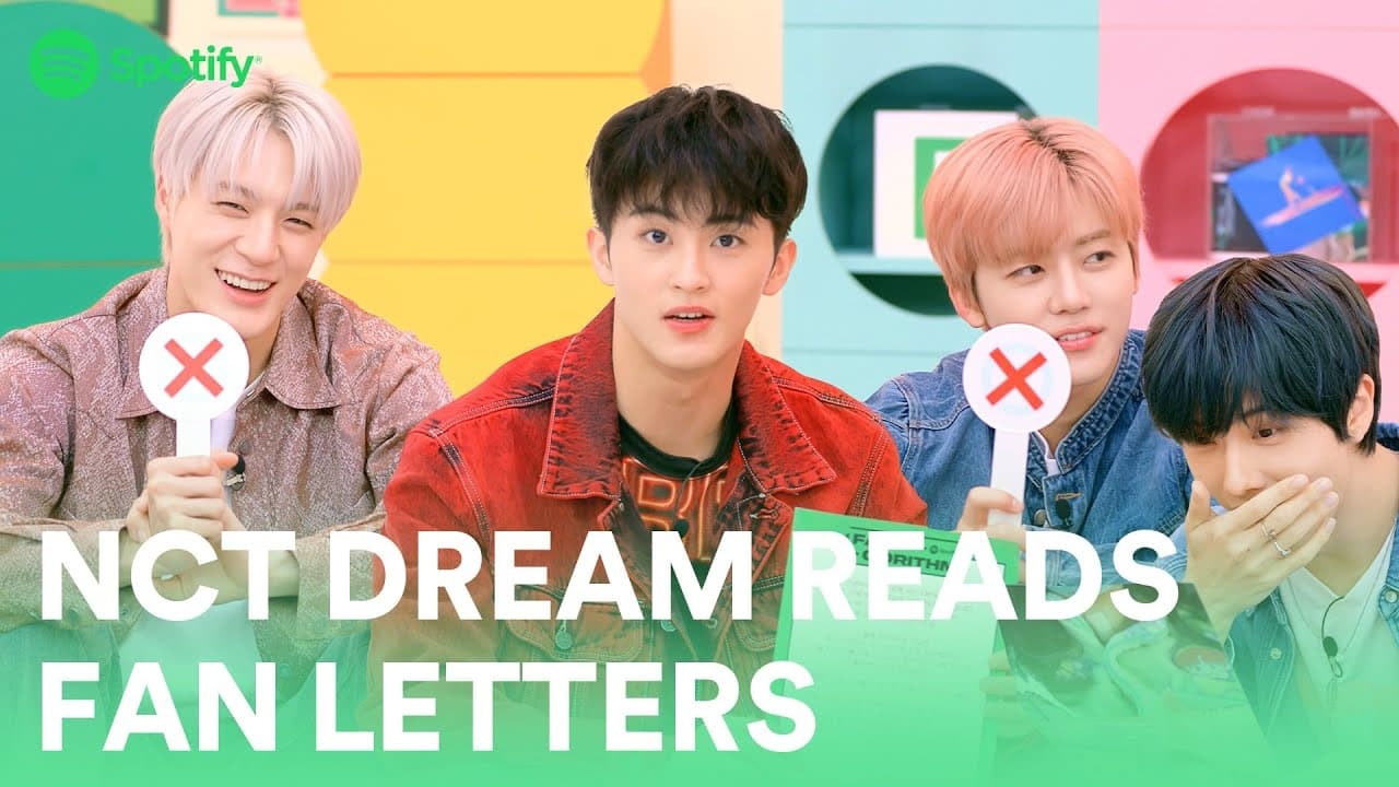NCT DREAM reads fan letters and spills their own secrets too