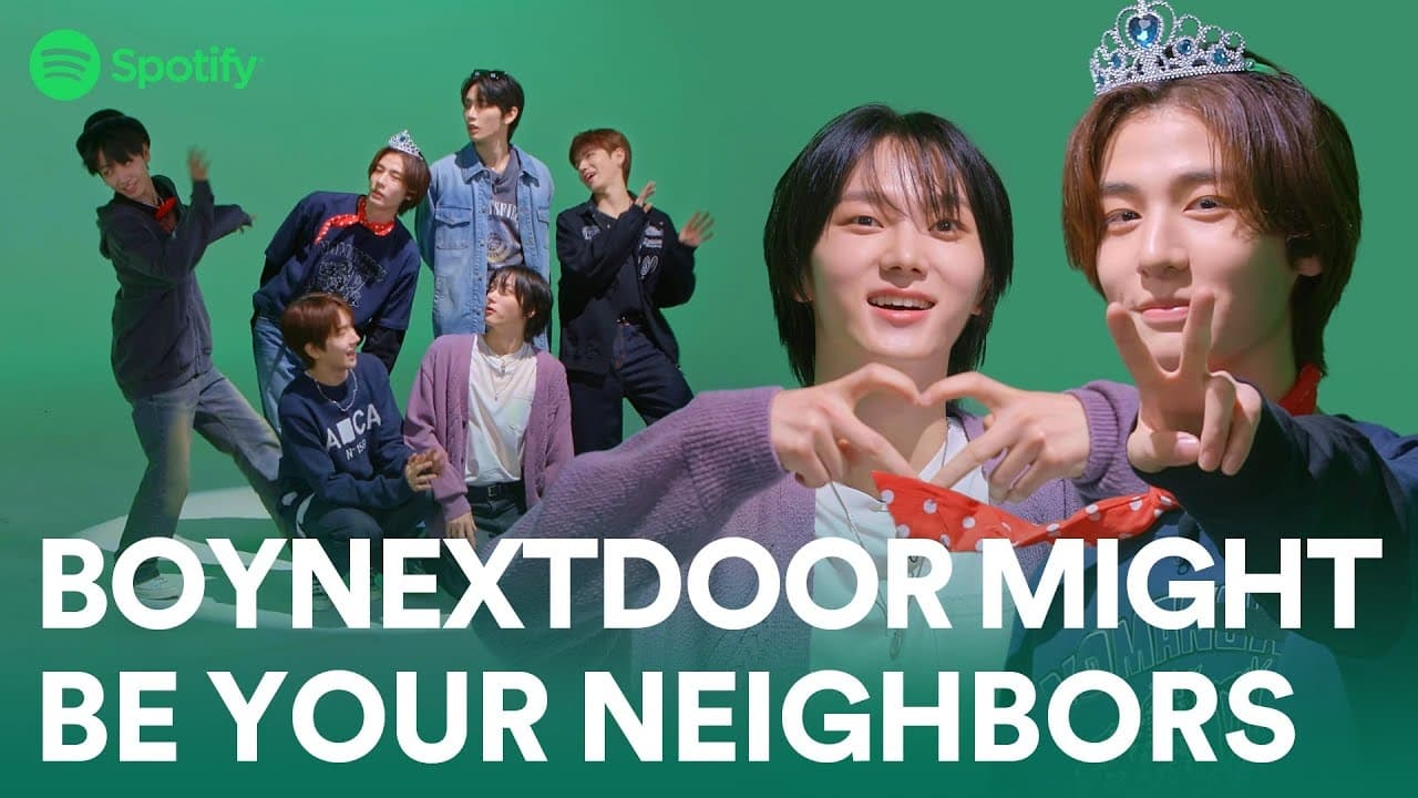 BOYNEXTDOOR says they might be living next door