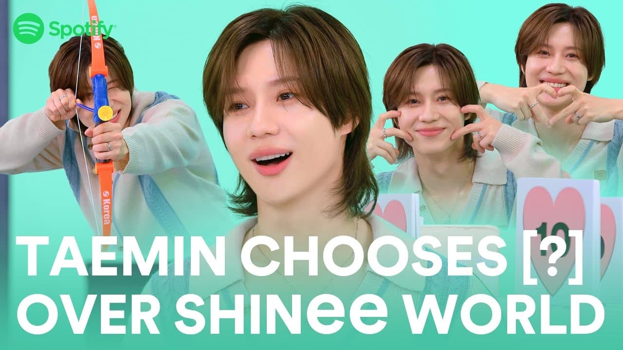 What does TAEMIN choose over SHINee WORLD