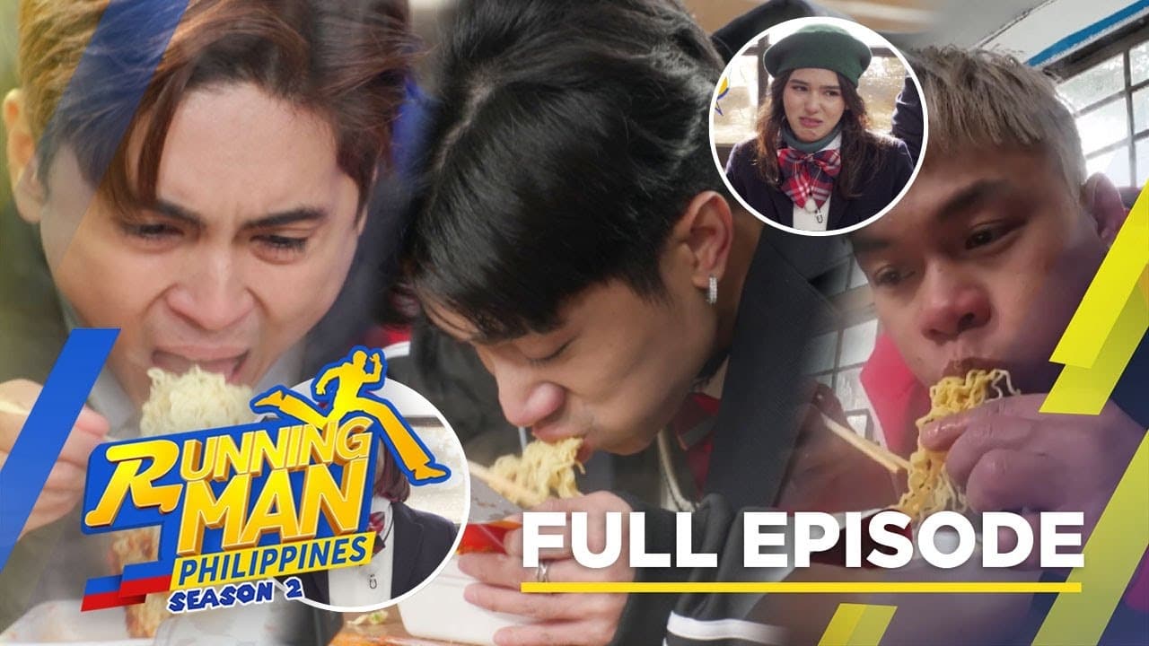 Josh Cullen and Miguel Tanfelix ate raw noodles