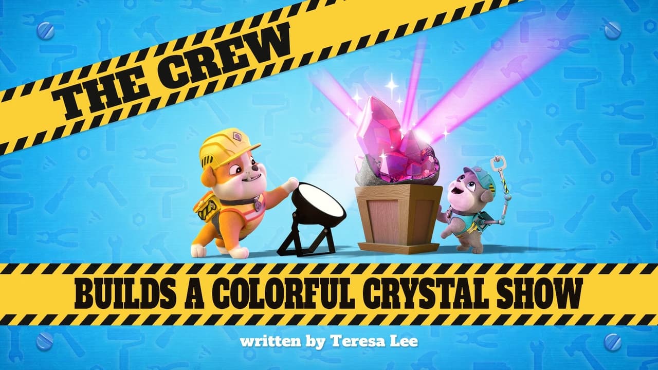 The Crew Builds a Colorful Crystal Show