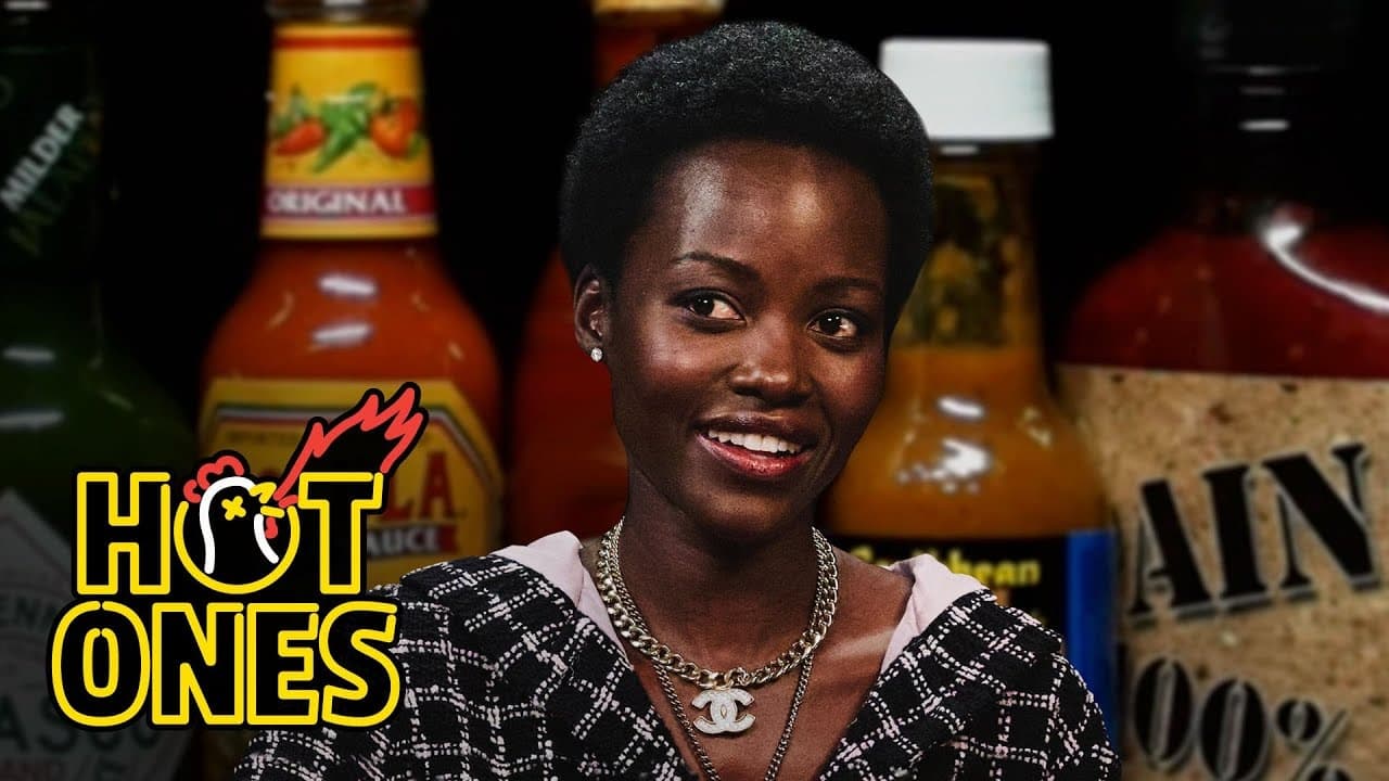 Lupita Nyongo Feels Every Emotion While Eating Spicy Wings