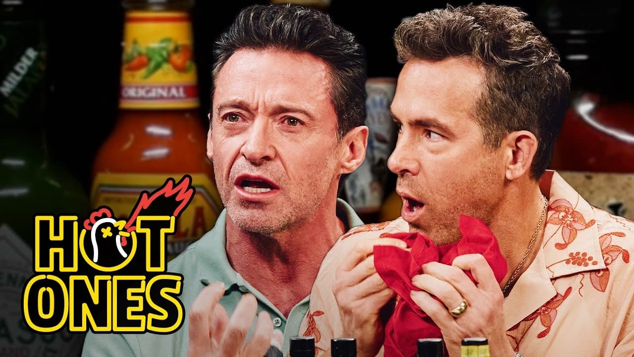 Ryan Reynolds and Hugh Jackman Go Claws Out WHile Eating Spicy Wings