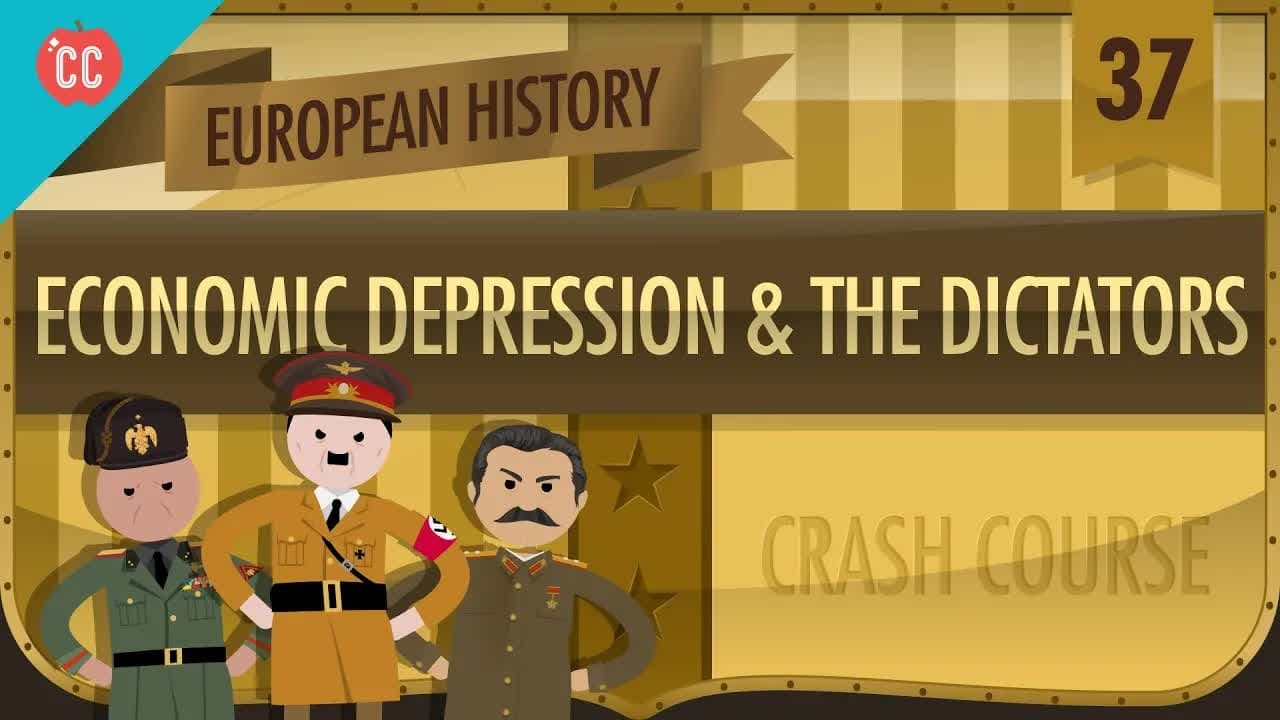 Economic Depression and Dictators