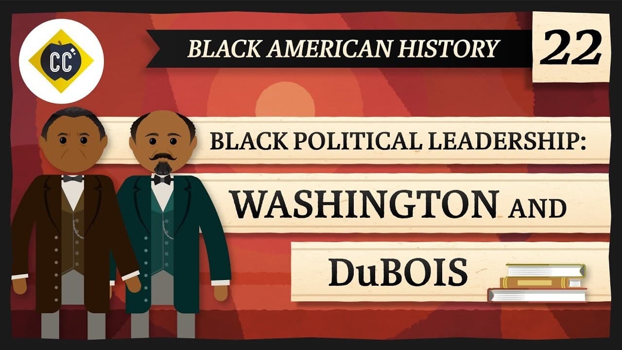 Booker T Washington and WEB DuBois