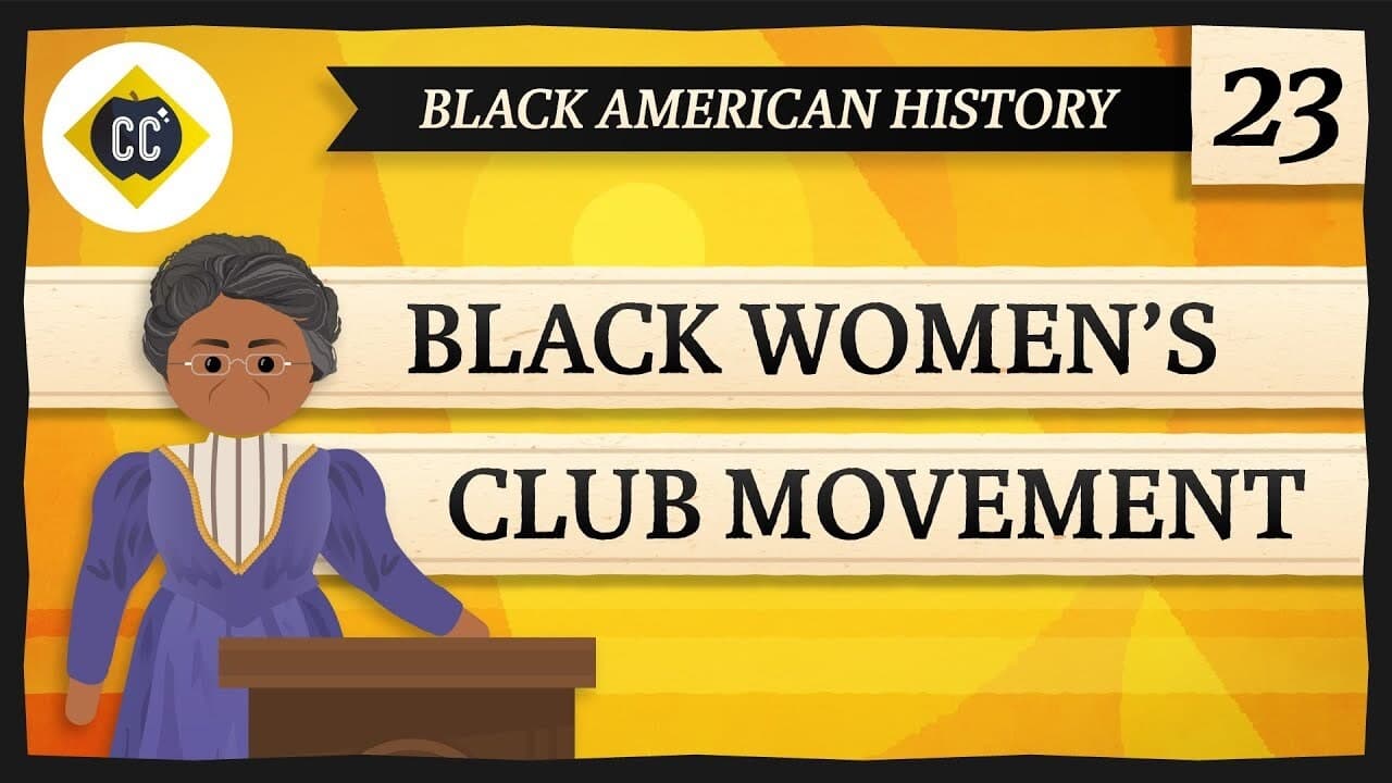 The Black Womens Club Movement