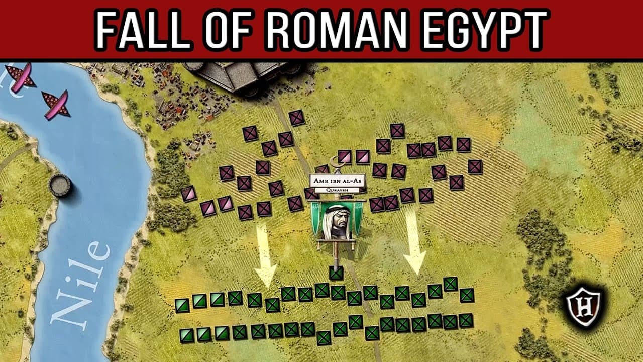 Romes last stand in Egypt  Battle of Heliopolis 640 AD  Arab conquest of Egypt