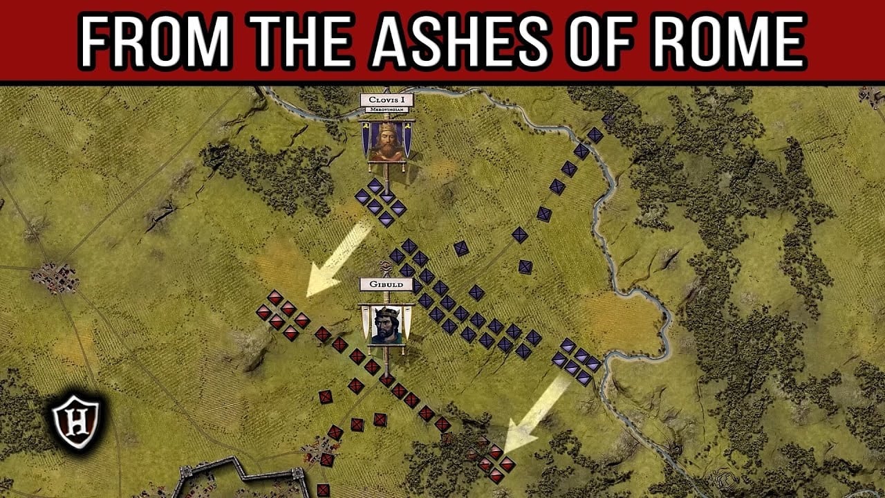 From the ashes of Rome  Battle of Tolbiac 496 AD  Rise of the Frankish Empire