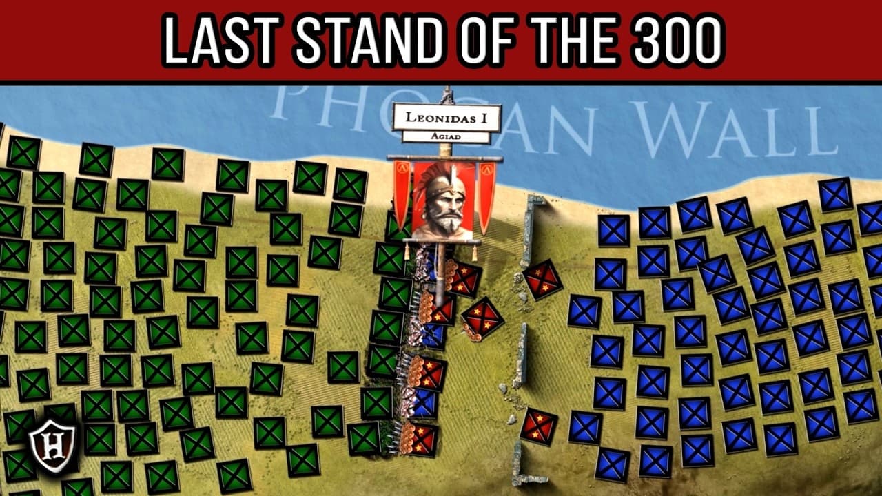 Last stand of the 300  Battle of Thermopylae 480 BC  The fight for Greece