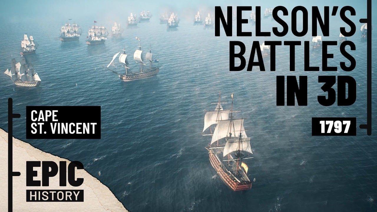 Nelsons Battles in 3D Cape St Vincent