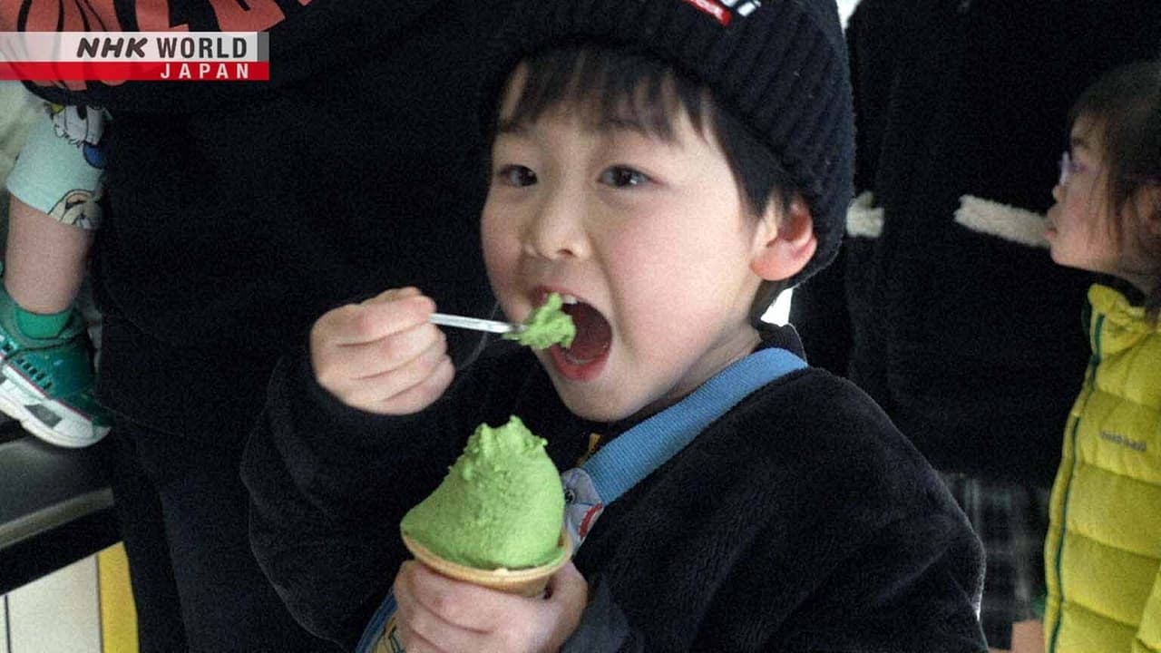 Fukushima An Ice Cream Shop in Winter