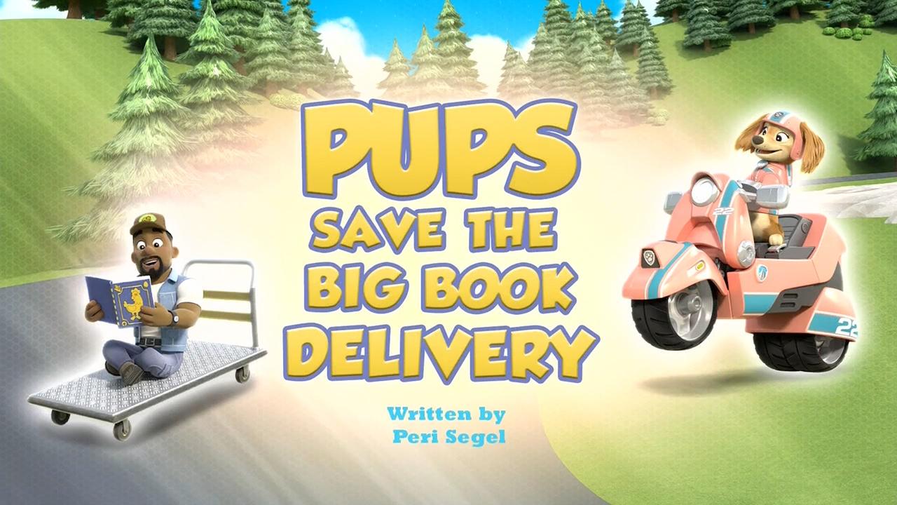 Pups Save the Big Book Delivery