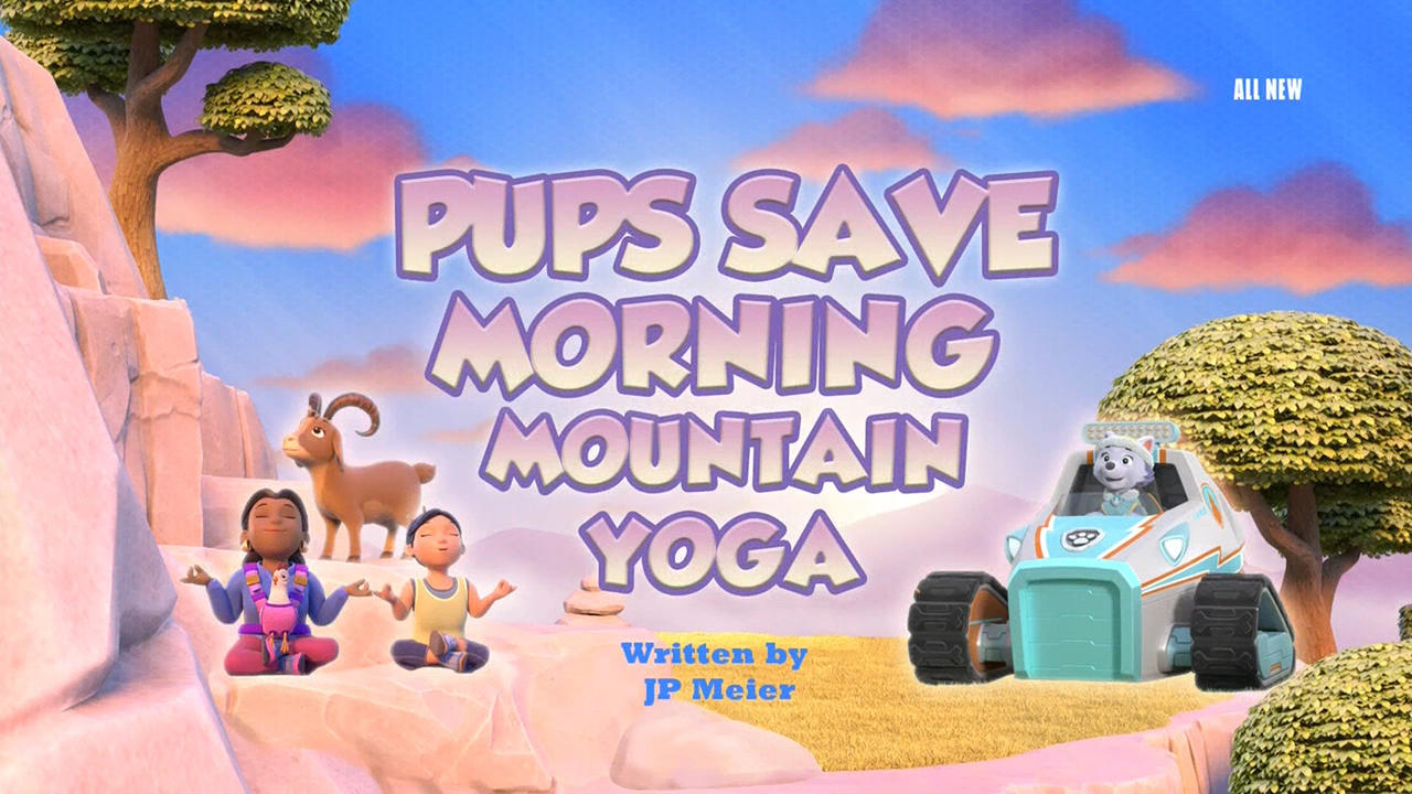 Pups Save Morning Mountain Yoga