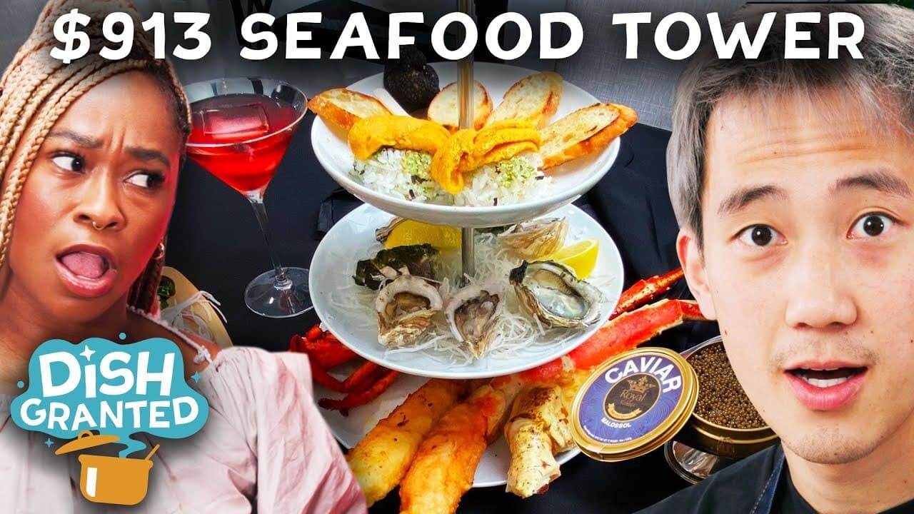 I Made a 913 Seafood Tower for Freddie from Ladylike