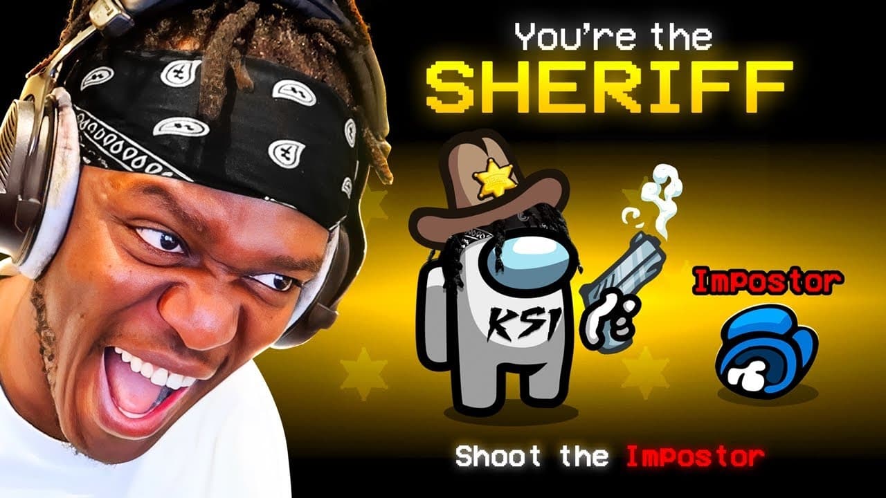 SIDEMEN AMONG US SHERIFF ROLE The DUMBEST Lobby EVER