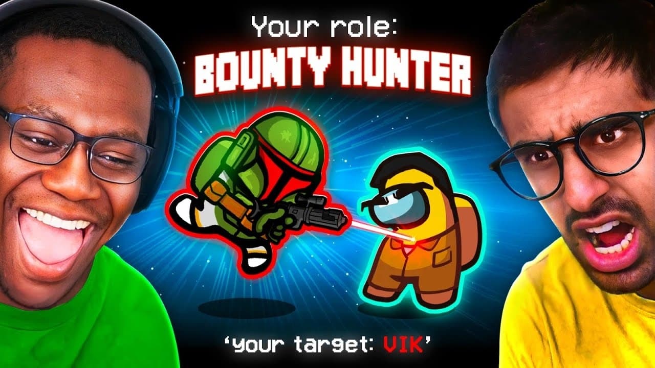 SIDEMEN AMONG US BOUNTY HUNTER ROLE