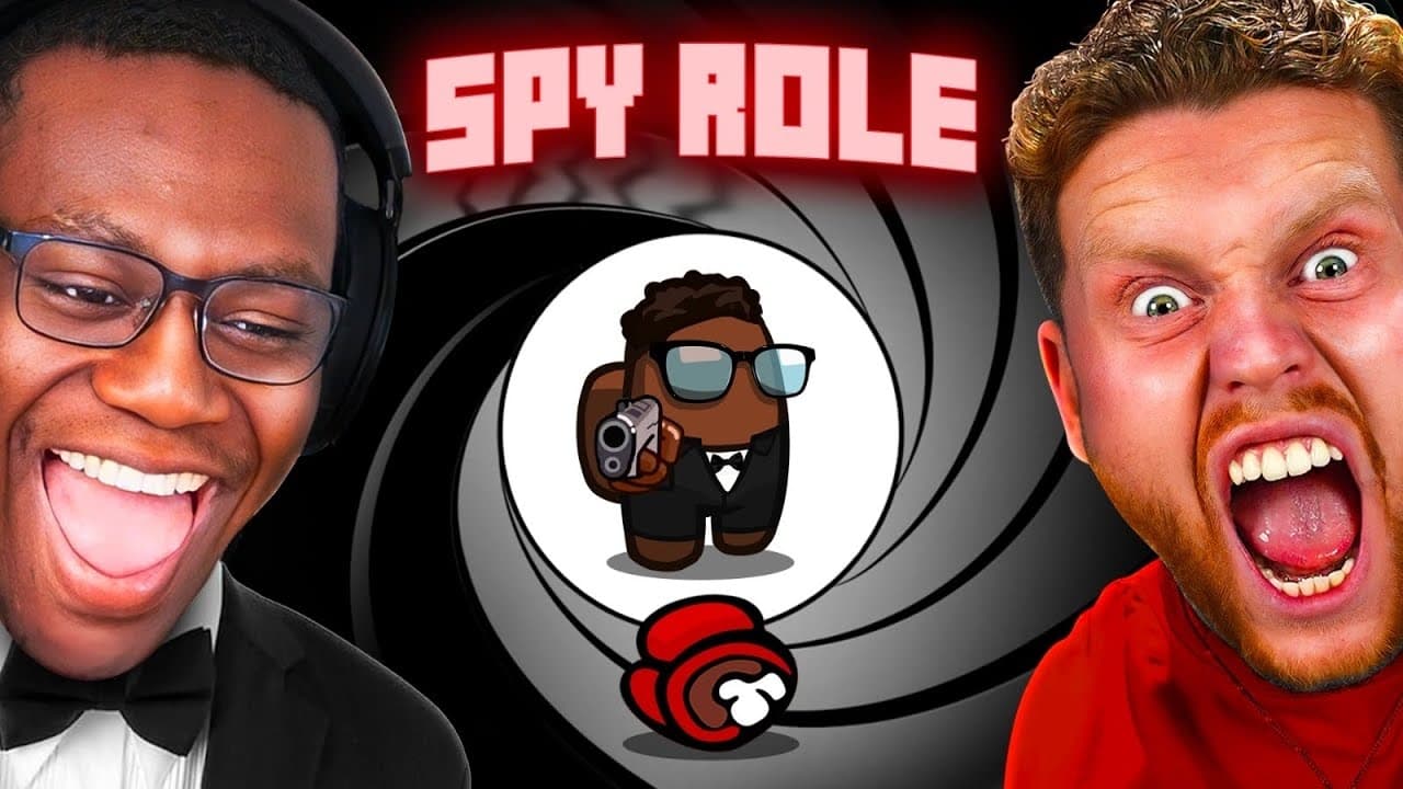 SIDEMEN AMONG US SPY ROLE THE IMPOSTER HAS A HIDDEN CAMERA