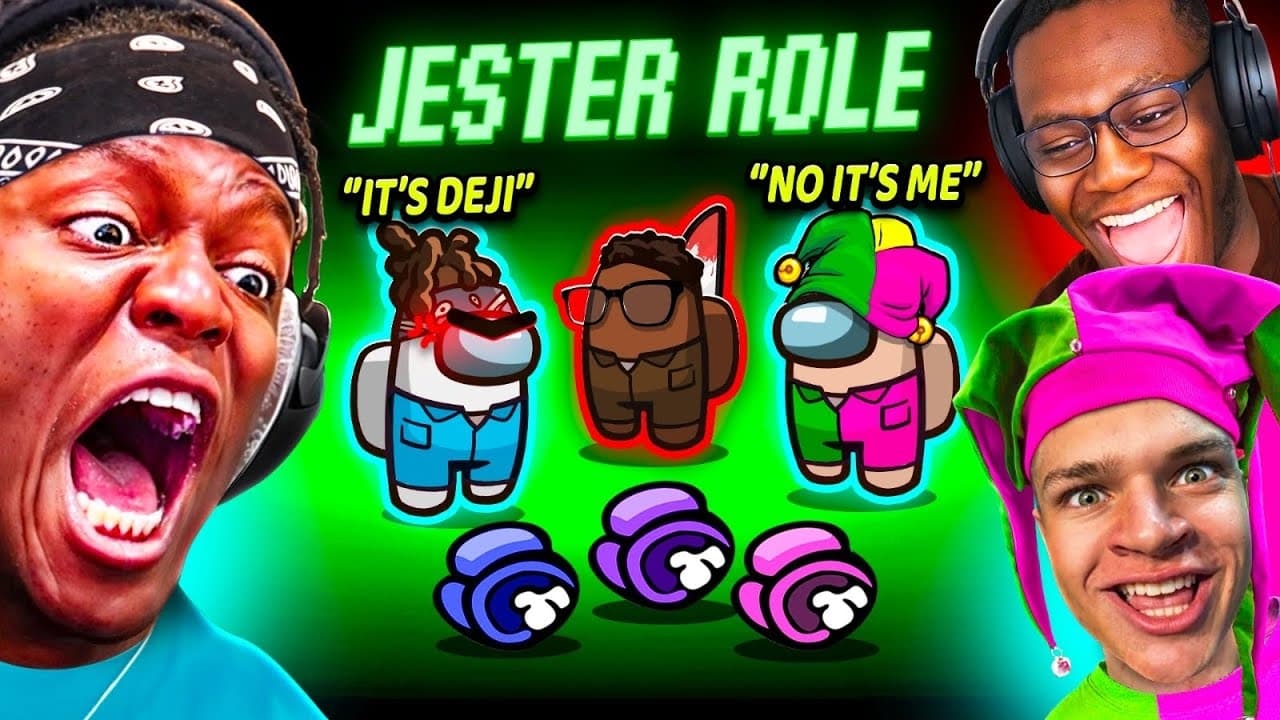 SIDEMEN AMONG US JESTER ROLE JYNXZI EDITION