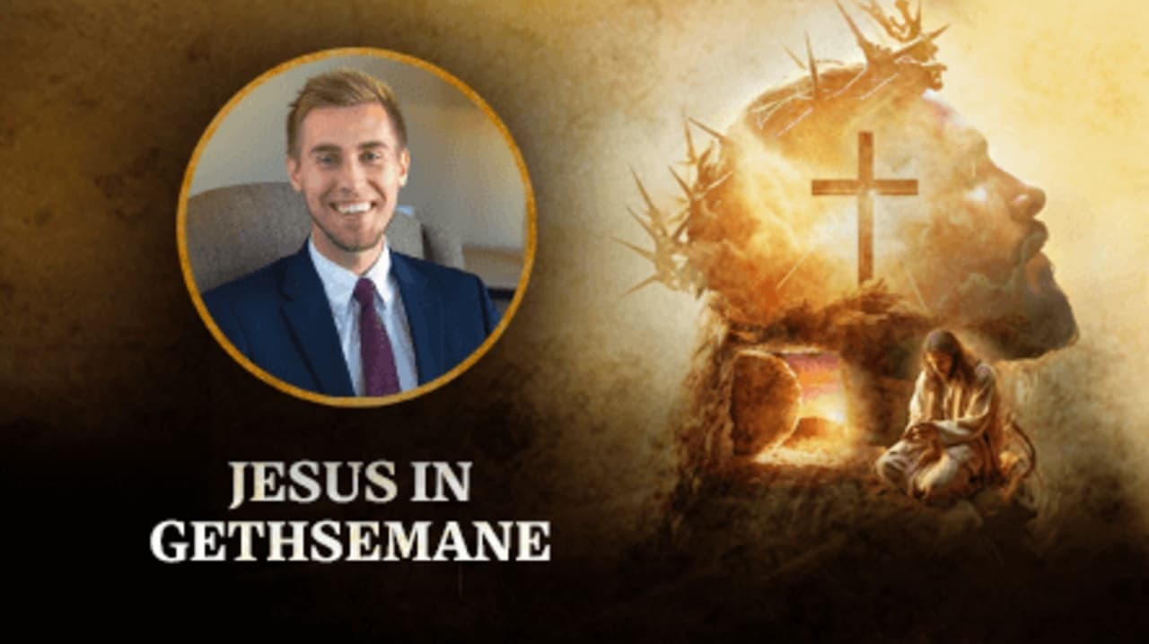 Jesus in Gethsemane