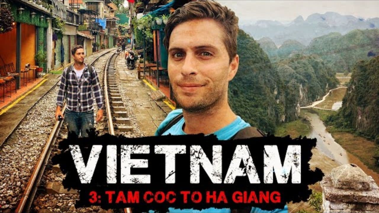 VIETNAM  Solo Backpacking  Ep3 Tam Coc Hanoi Ha Giang  Phu Quoc