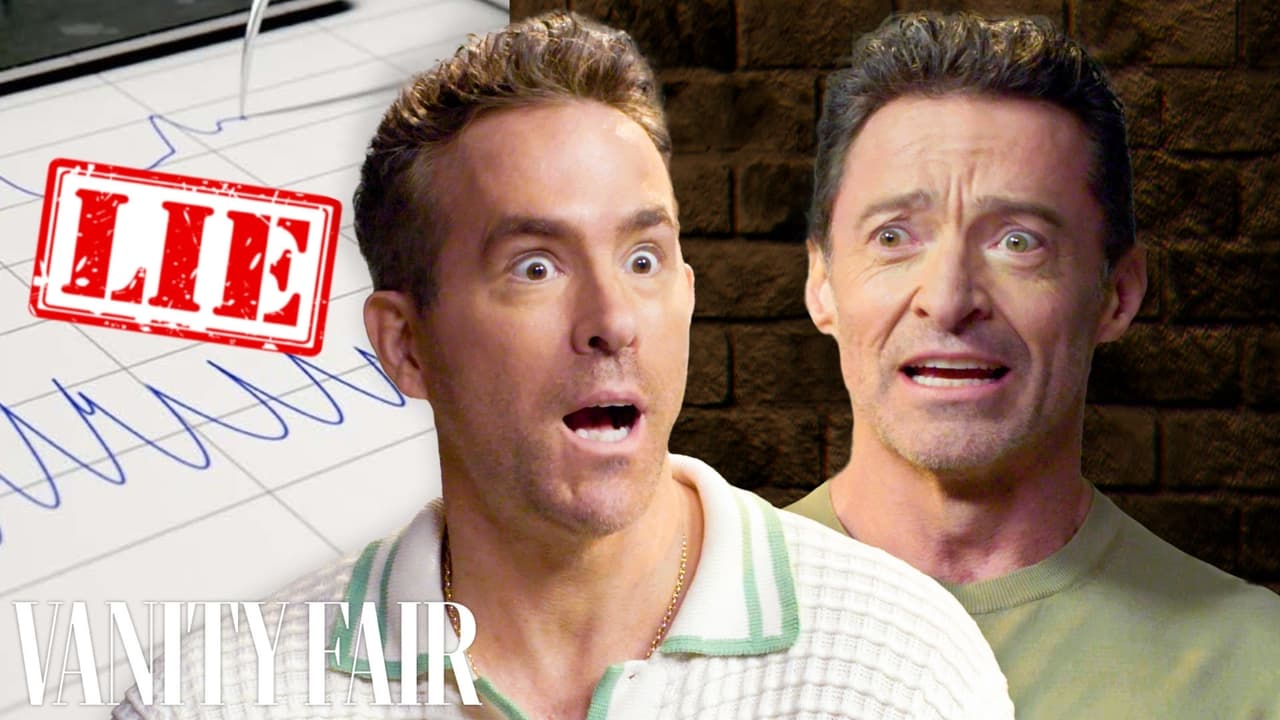 Ryan Reynolds  Hugh Jackman Take Lie Detector Tests