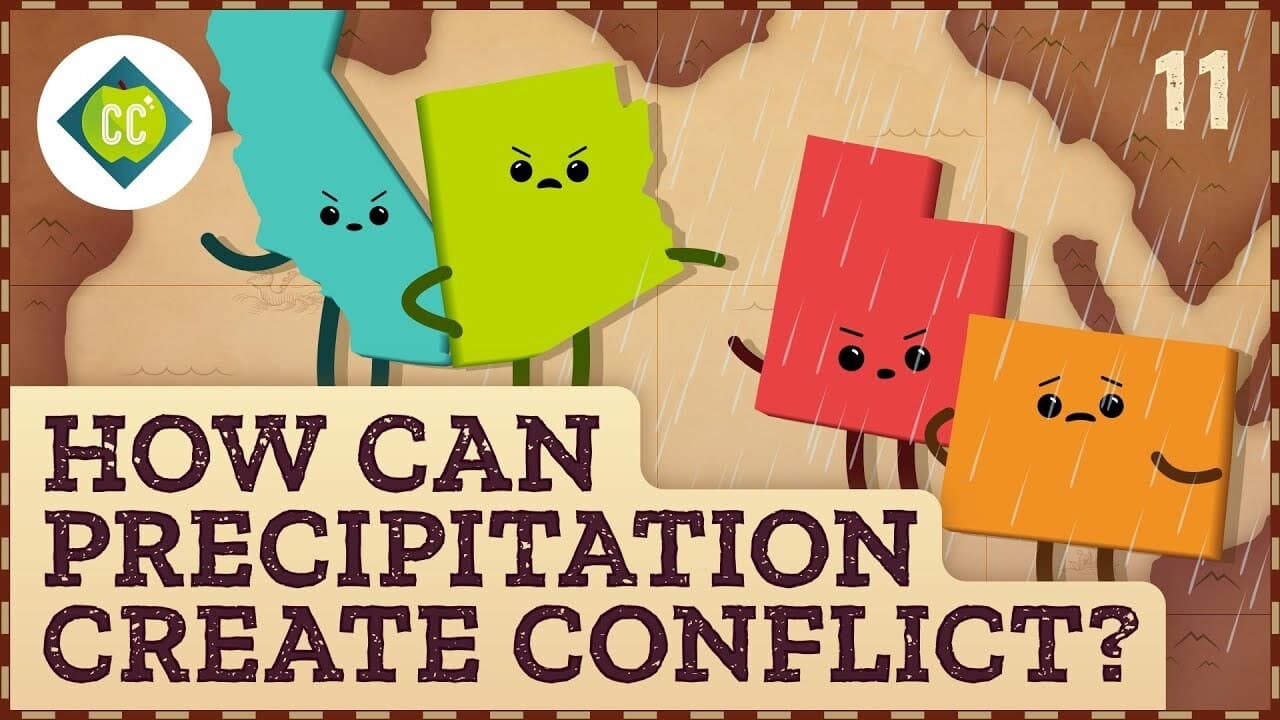 How Can Rain Create Conflict Precipitation and Water Use