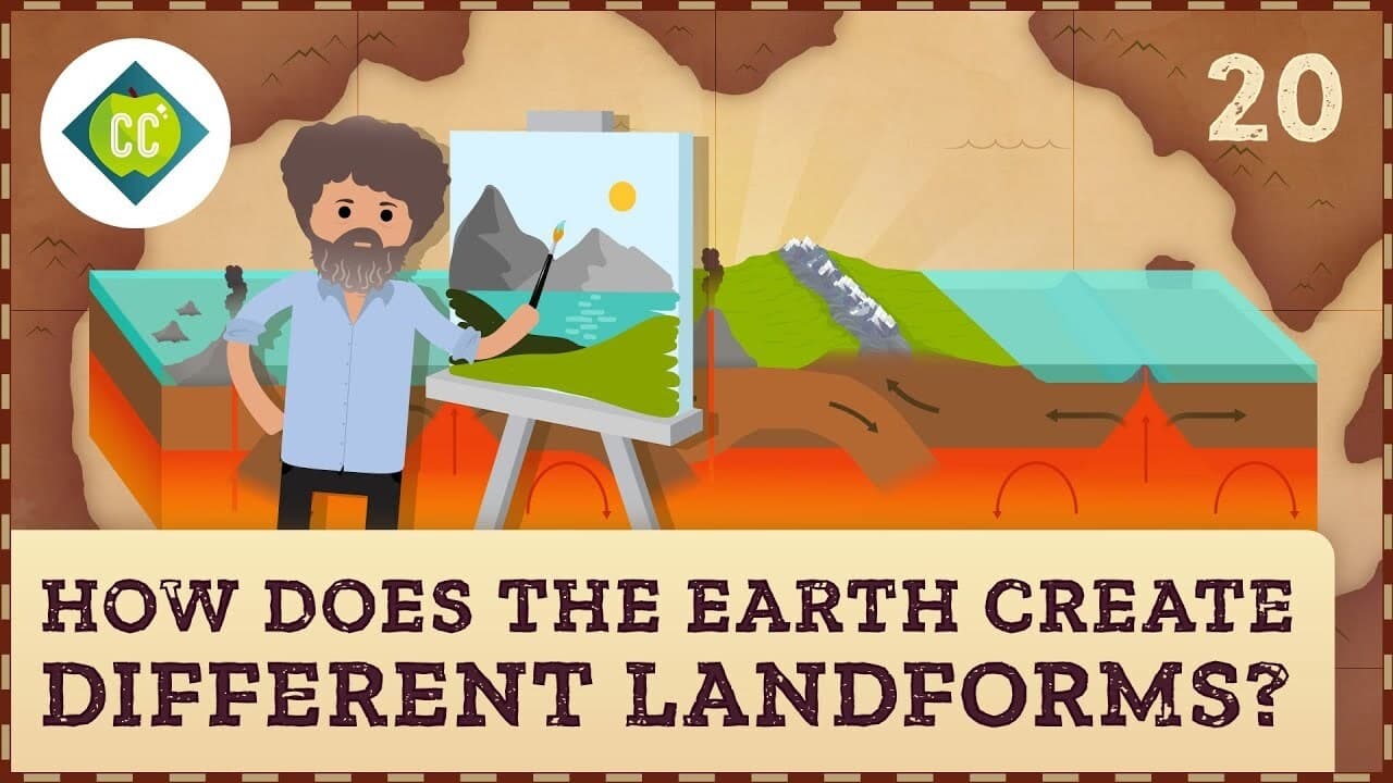 How Does the Earth Create Different Landforms