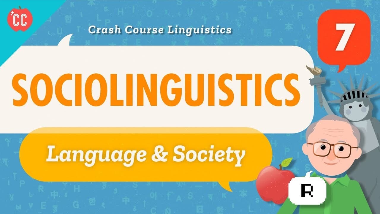 Sociolinguistics