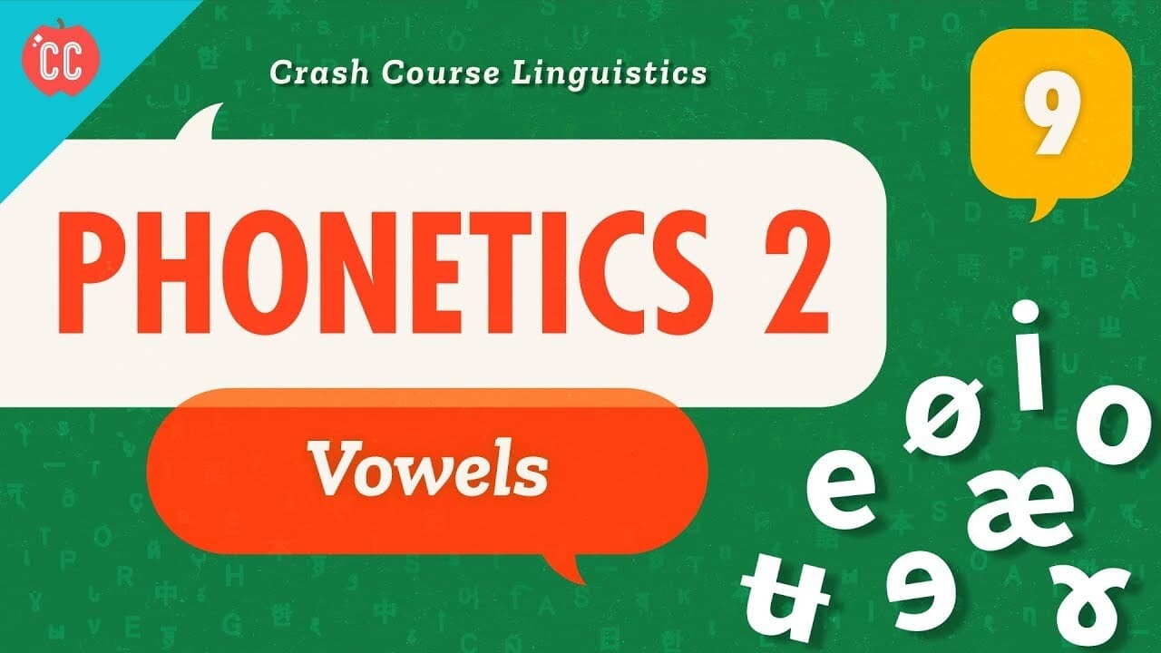 Phonetics 2  Vowels