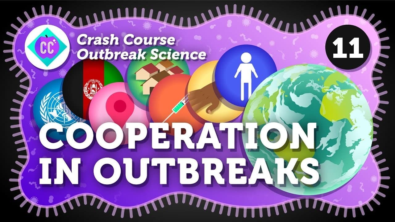 How Can Cooperation End an Outbreak