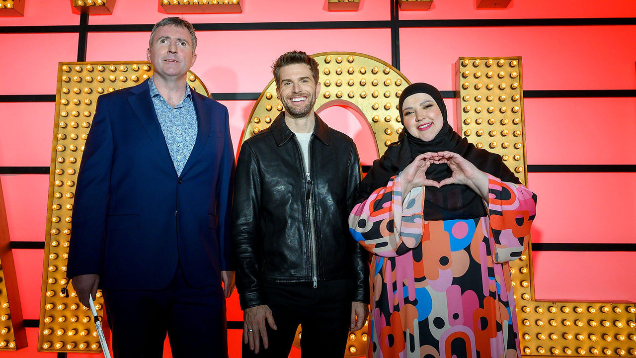 Joel Dommett Fatiha ElGhorri  Jamie MacDonald