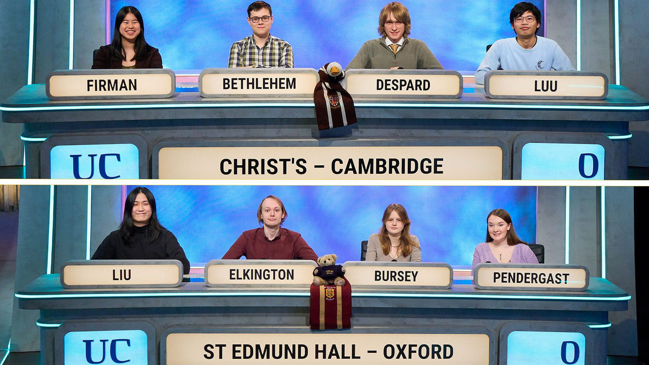 Christs College Cambridge vs St Edmund Hall Oxford